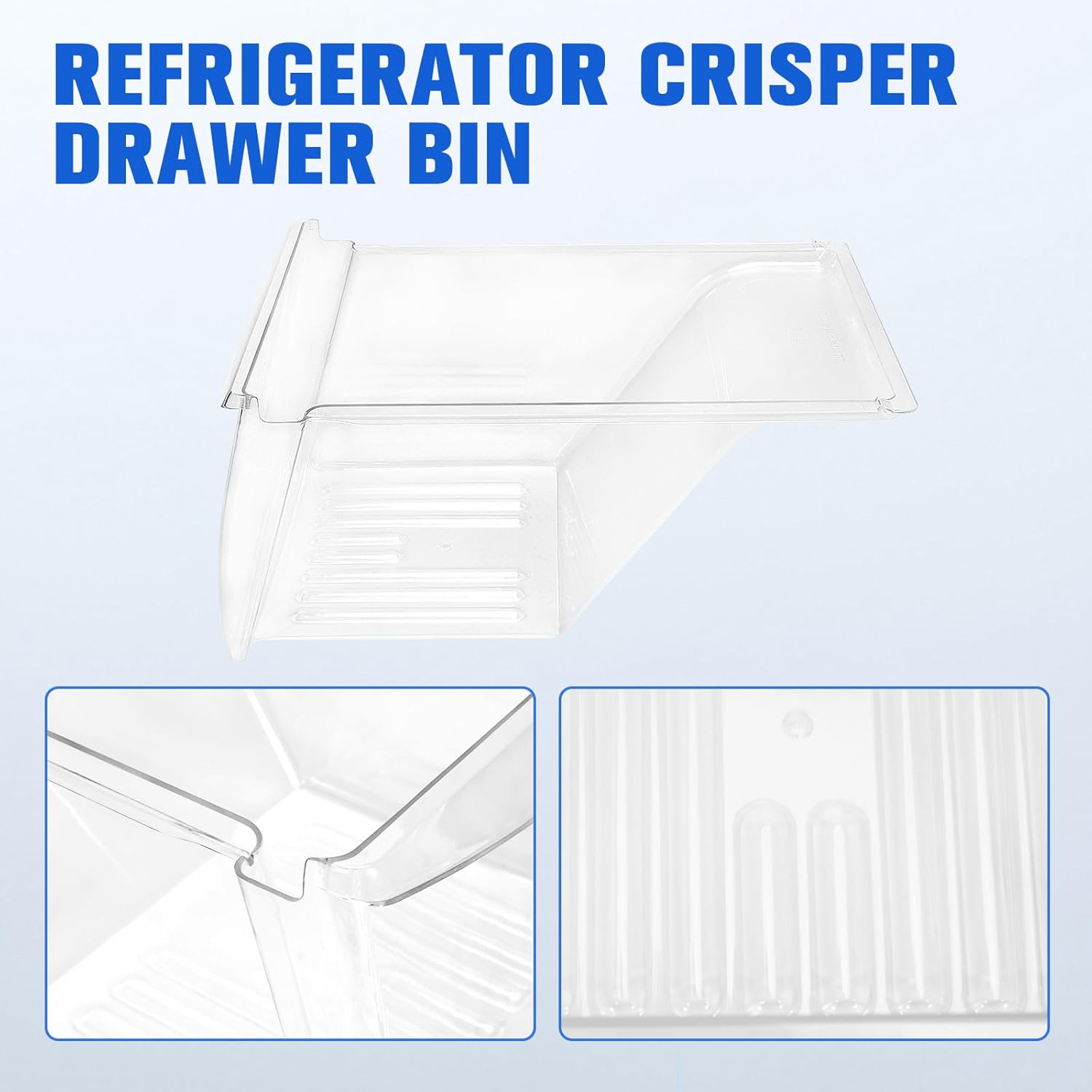 Fridge Crisper Drawer & Bin Replacement for Refrigerator N134604