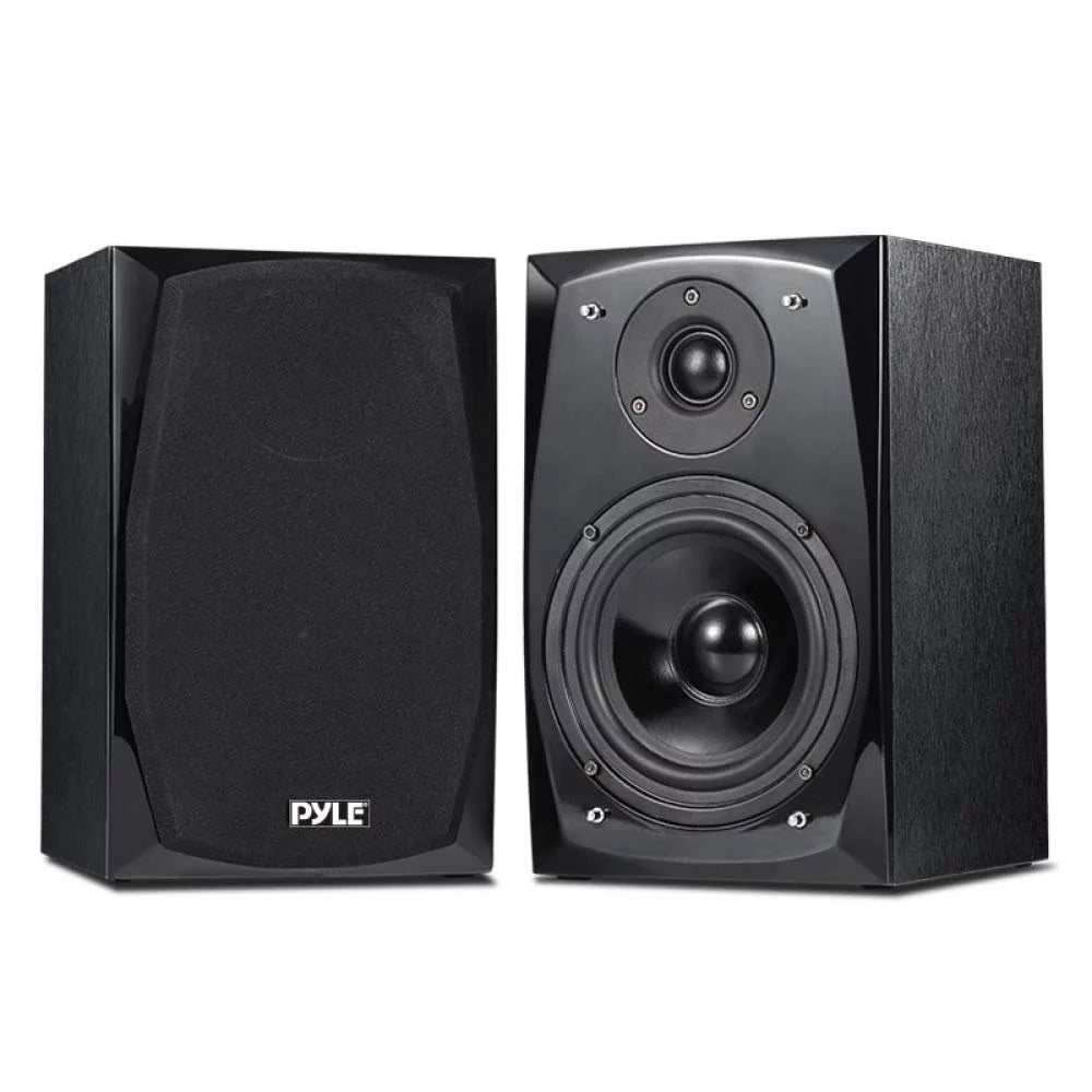 Bluetooth Bookshelf Stereo Speakers, Black K9543
