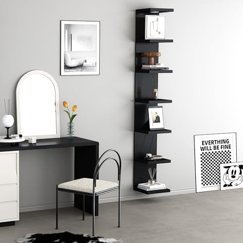 7 Tier Wall Shelf with LED Remote Control Light E76705