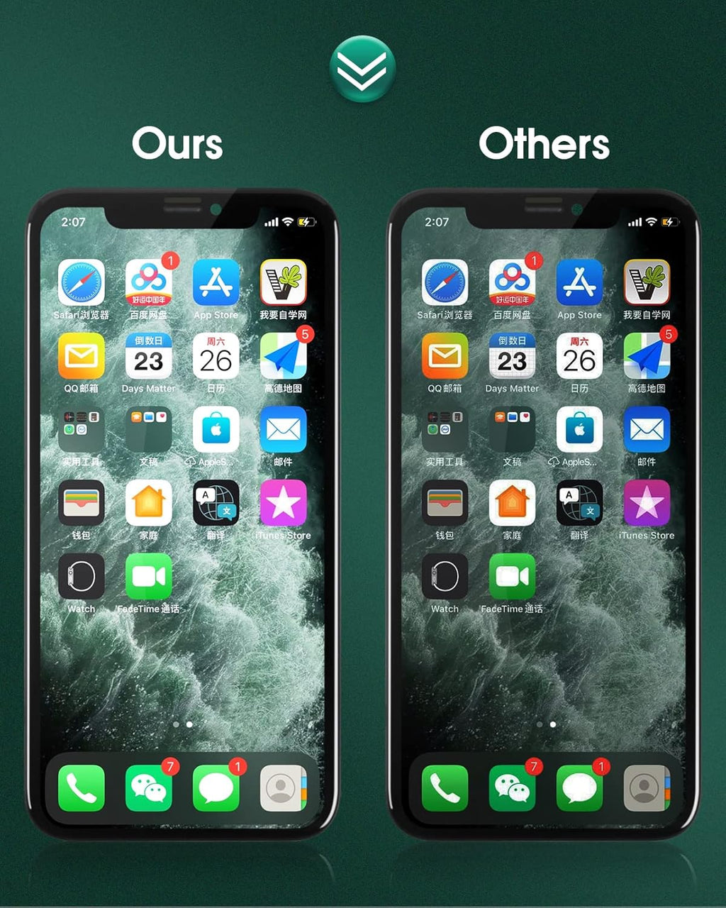 iPhone XR Screen Replacement LCD with Digitizer Sensor Glass Y864