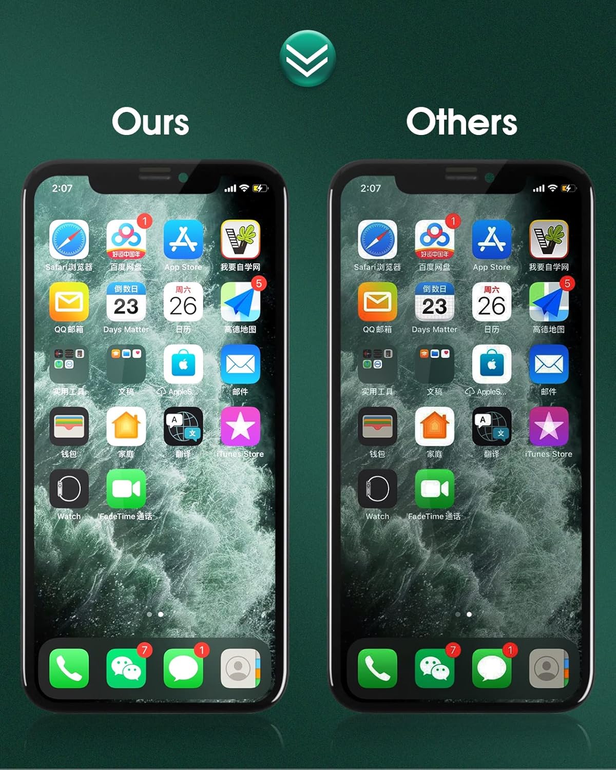 iPhone XR Screen Replacement LCD with Digitizer Sensor Glass Y864