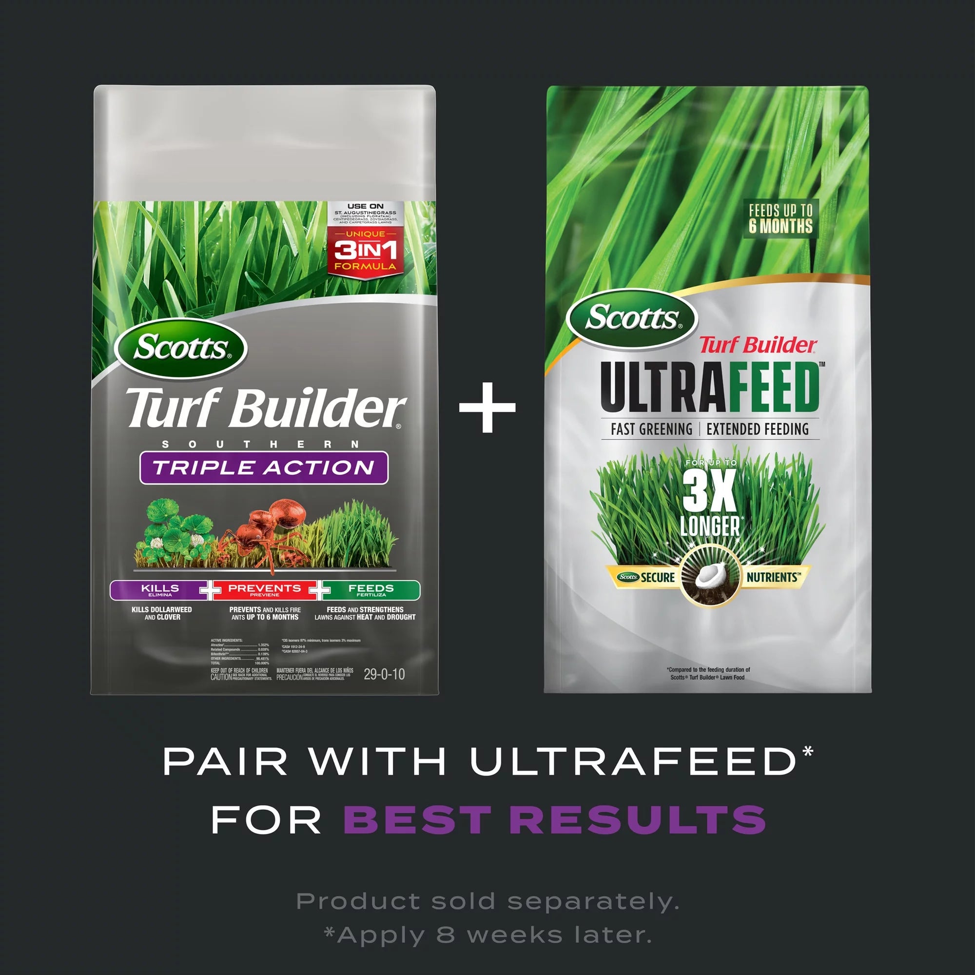 Southern Triple Action Lawn Fertilizer, 4000 sq ft O655