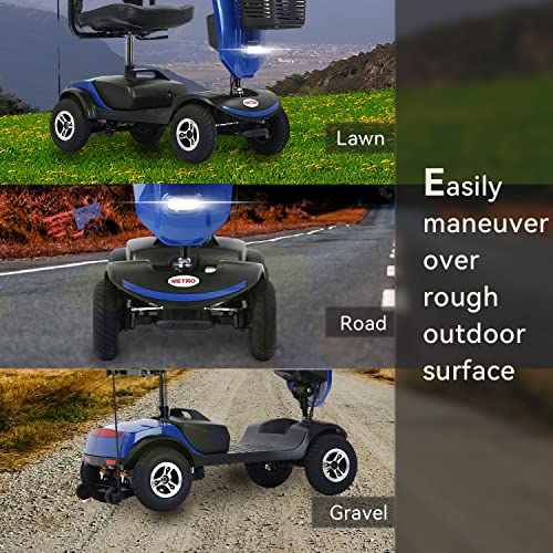 Folding Mobility Scooter for Seniors with Windshield and USB Charging S649040