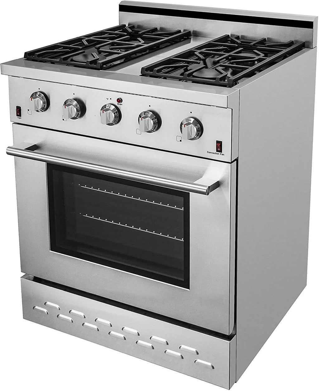 30" Stainless Steel Natural Gas Range with Convection Oven M58261
