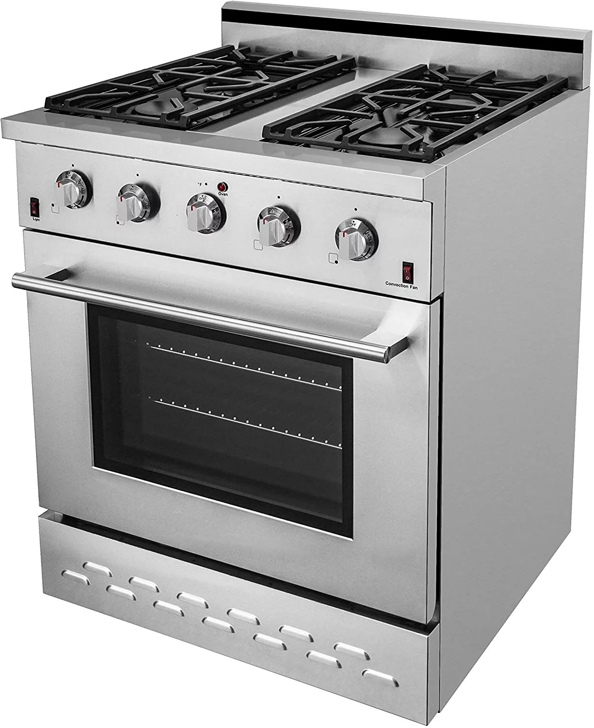 30" Stainless Steel Natural Gas Range with Convection Oven M58261