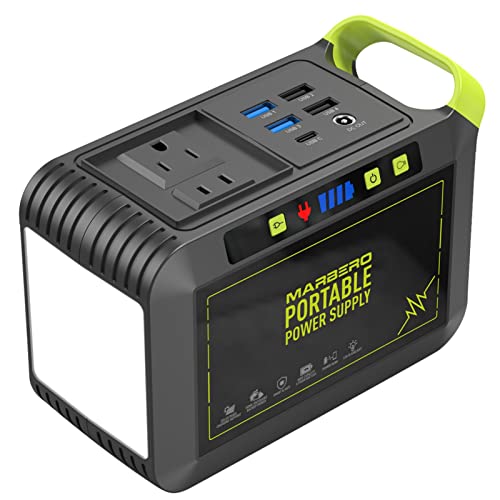 Portable Power Station 88Wh Camping Lithium Battery Solar Generator with AC Outlet S182630