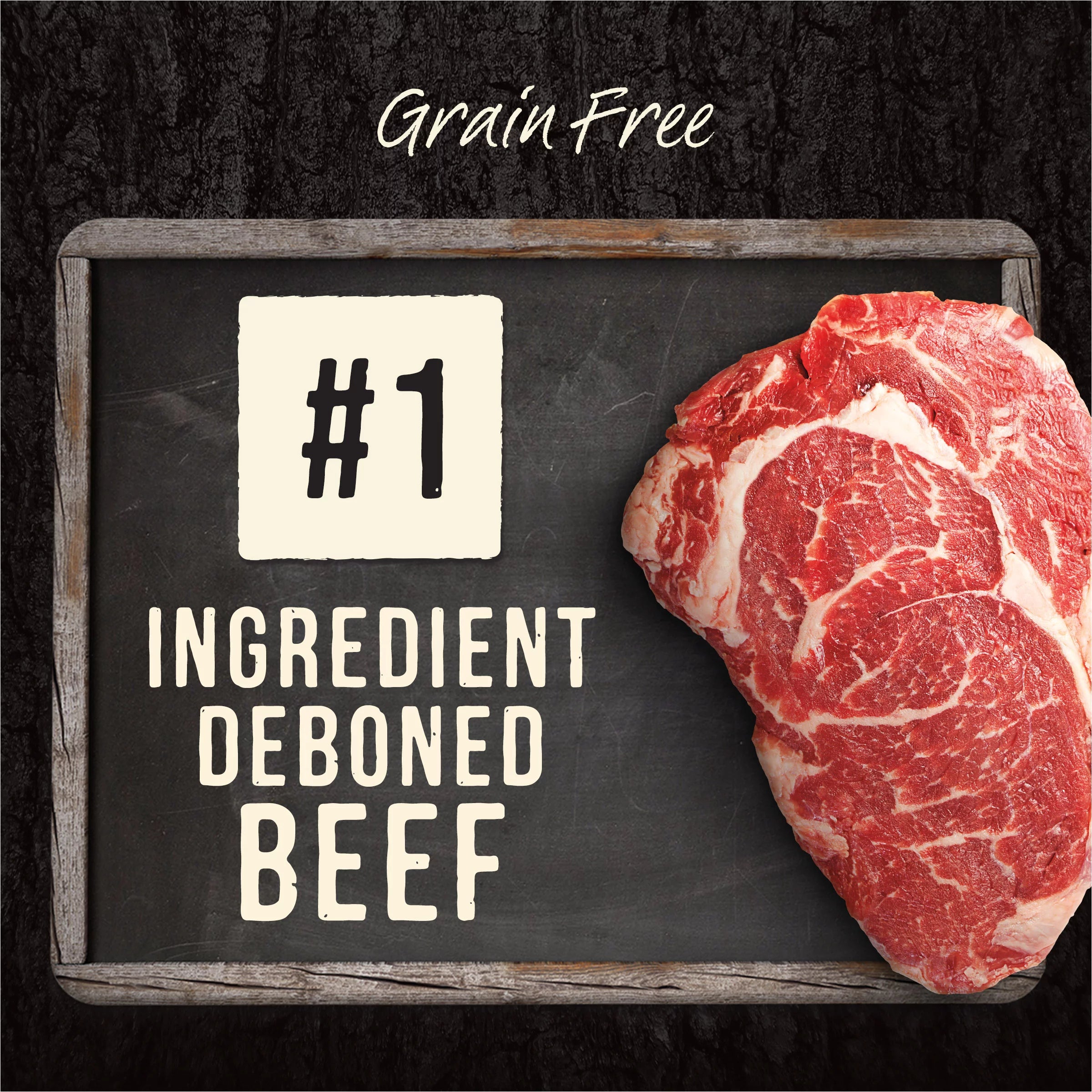 Grain Free Beef Lamb & Rabbit Dog Food, 4 lb Bag D572
