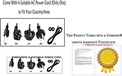 AC/DC Adapter with 2-Prong Connector J6600