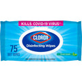 Clorox Disinfecting Wipes, Bleach Free Cleaning Wipes, Fresh Scent, 75 Count (Package May Vary)
