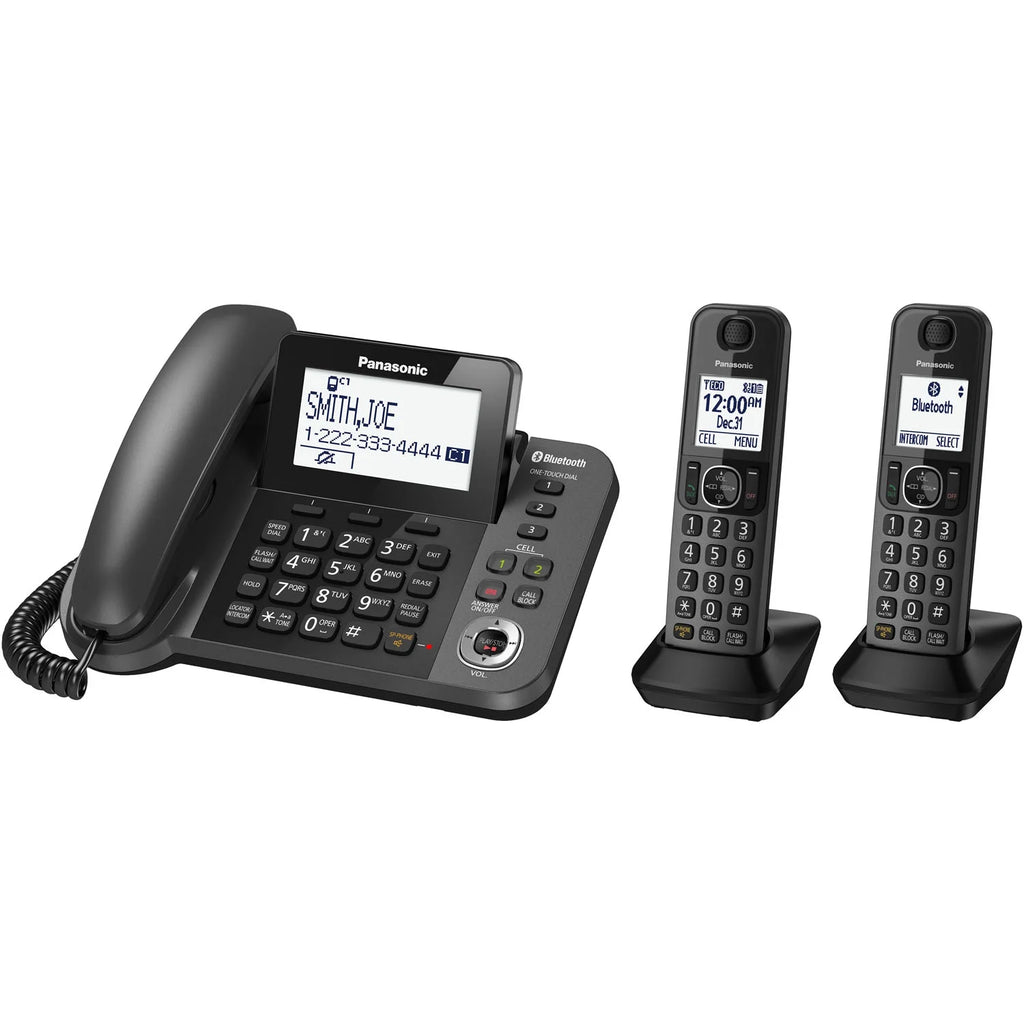 DECT 2-Handset Landline Telephone D272879