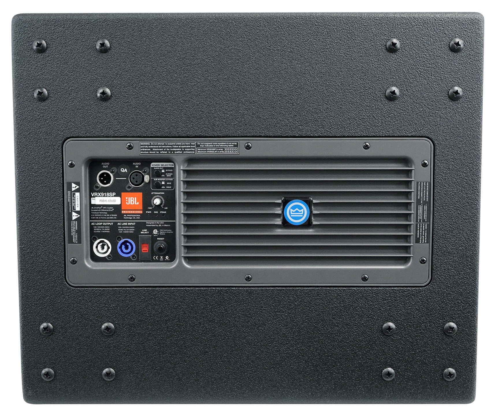 18" Active Powered Subwoofer with DSP L280195