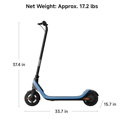 Electric Scooter for Kids 6-14, Adjustable Handlebar, Up to 132 lbs U579989