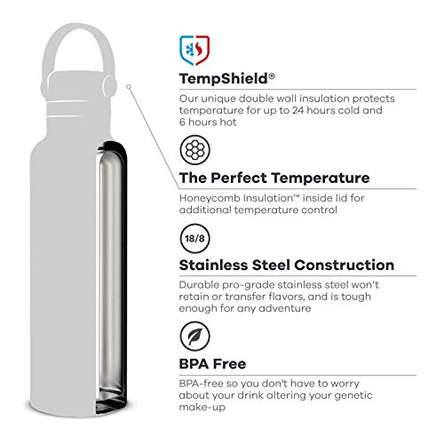 Stainless Steel Water Bottle with Flex Cap O834021