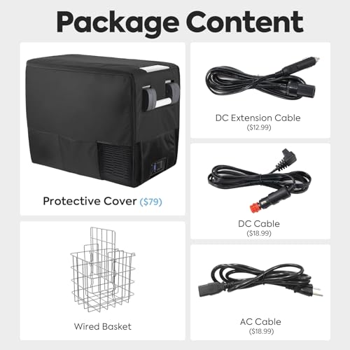 Portable Freezer Fridge Cooler for Car, Truck, Van, Outdoor Camping K919128