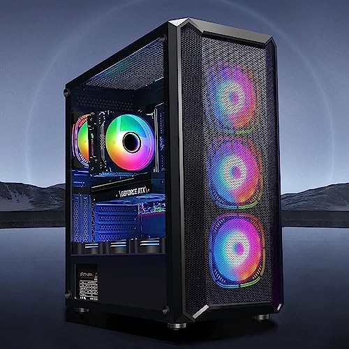 Gaming Desktop PC, Intel Core i7, 32GB RAM, 2TB SSD, RTX 3060 Y380381
