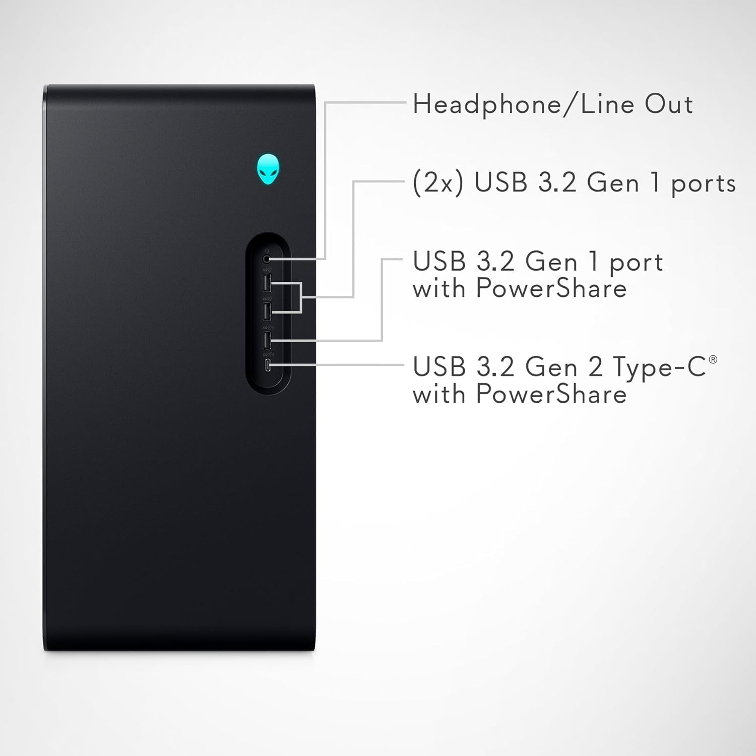 Gaming Desktop PC, Intel Core i7, RTX 4060, 16GB RAM, 1TB SSD H5536