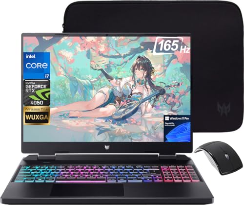 Acer Nitro 5 Gaming Laptop, 9th Gen Intel Core i7-9750H, NVIDIA GeForce RTX 2060, 17.3" Full HD IPS 144Hz 3ms Display, 16GB DDR4, 256GB NVMe SSD, Gigabit WiFi 5, Backlit Keyboard, AN517-51-76V6