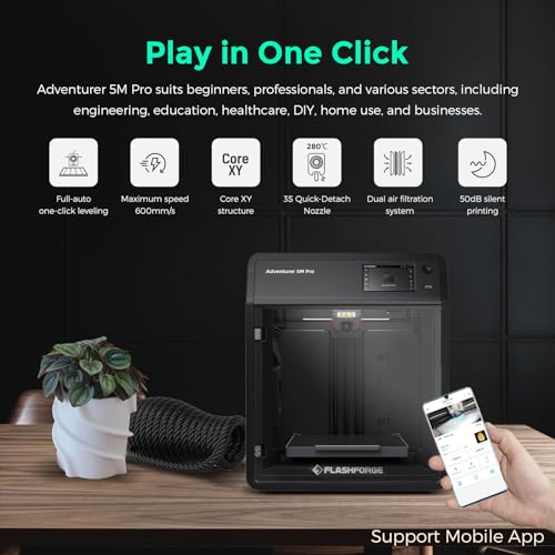 3D Printer with Auto Leveling and High Speed Printing F79153