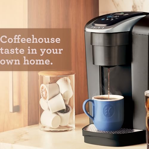 Single Serve K-Cup Pod Coffee Maker with Strength and Temperature Control V671355