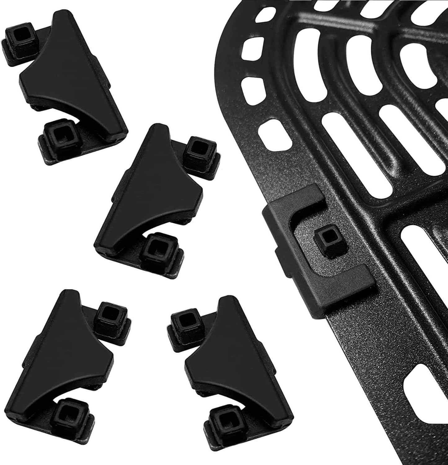 Professional Air Fryer Rubber Tabs for Dreo 4QT 6.8QT COSORI 5QT Air Fryers, 4PCS Air Fryer Rubber Feet, Rubber Bumpers, Rubber Boots, Rubber Tips for Instants Air Fryer Tray