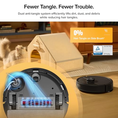 Robot Vacuum with Self-Empty Dock, 5500 Pa Suction, LiDAR Navigation S624100