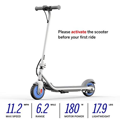 Electric Scooter for Kids 6-14, Adjustable Handlebar, Up to 132 lbs U579989