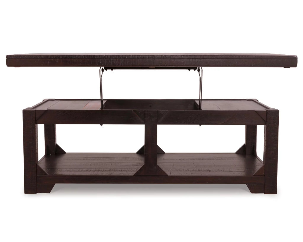 Rustic Brown Coffee Table with Lift Top L10850