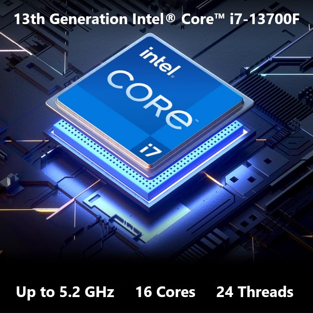 Gaming Desktop with Intel Core i7, RTX 3070, 16GB RAM, 1TB SSD V5590