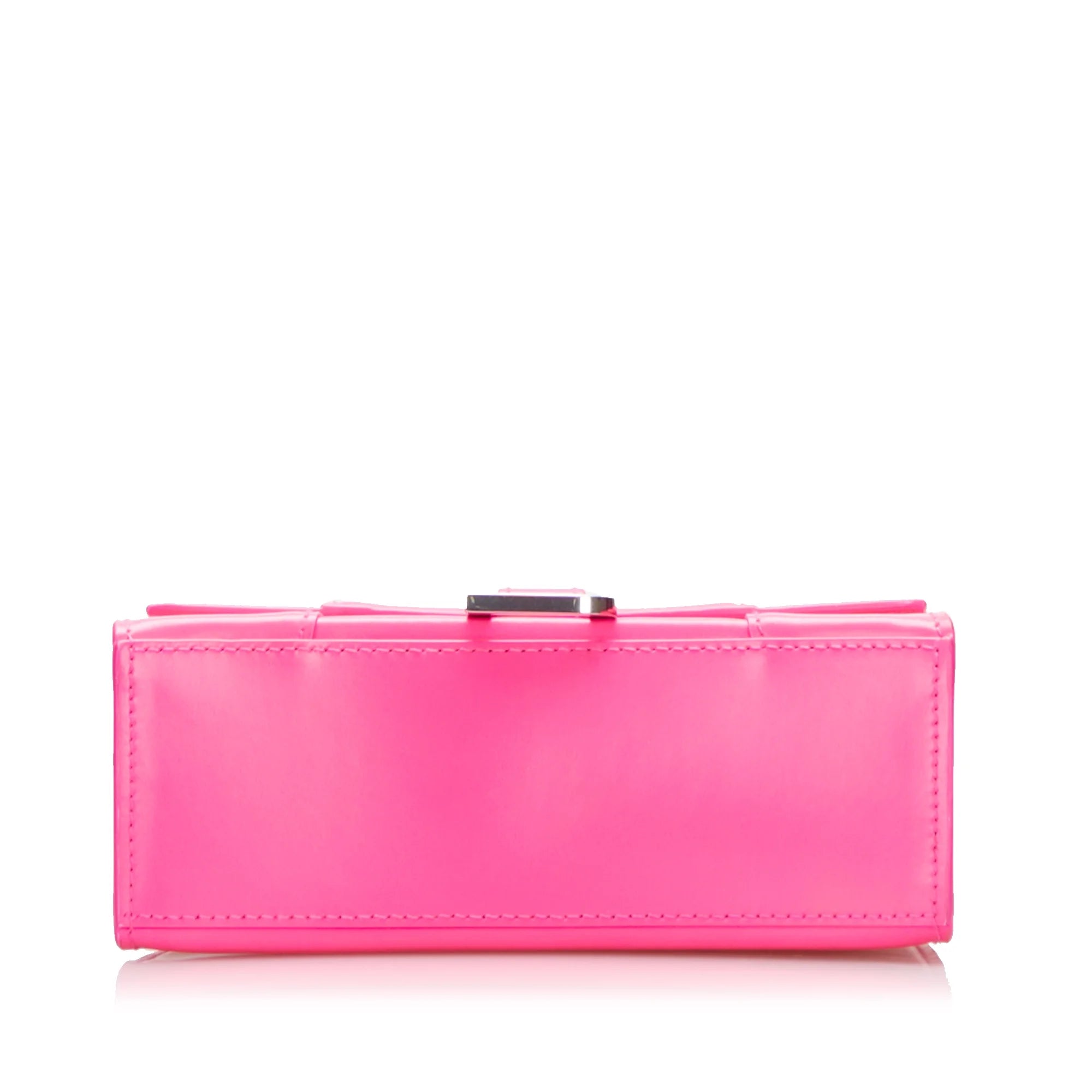 Pink Calf Leather Satchel N8969