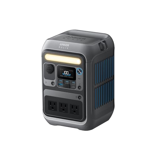 Portable Power Station 288Wh LiFePO4 Battery 300W Solar Generator with 60W Solar Panel F866