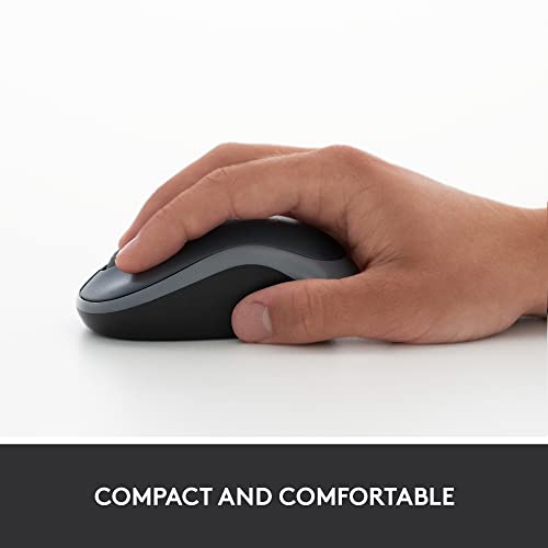 Wireless Mouse, 2.4GHz with USB Receiver, 12-Month Battery Life O87248