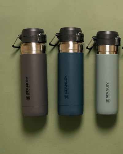 Insulated Stainless Steel Water Bottle 36 oz with Push Button Lid A883