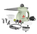 BISSELL Steam Shot Deluxe handheld pressurized steamer for maintenance cleaning with 10 cleaning tools