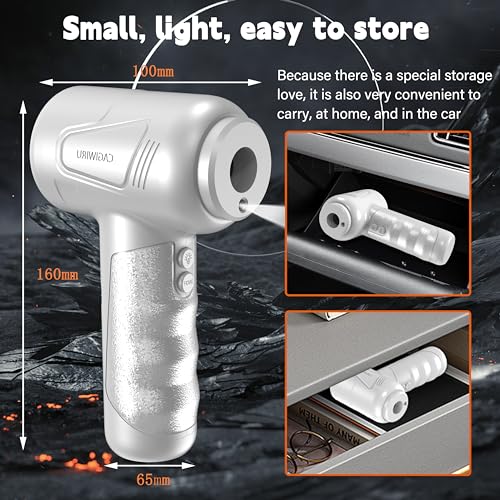 Cordless Air Duster for Cleaning Keyboard PC X6990