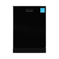 Equator 24" Built-In Dishwasher with 8 wash settings, Quiet operation and Touch Button Control Panel Made in Europe