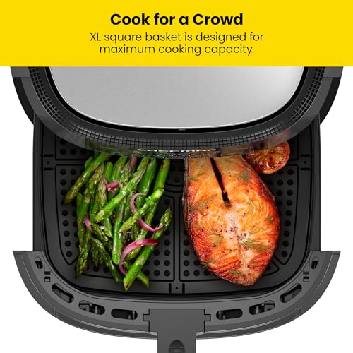 XL 8-Qt Touch Digital Air Fryer, Nonstick Dishwasher-Safe, Stainless Steel I664659