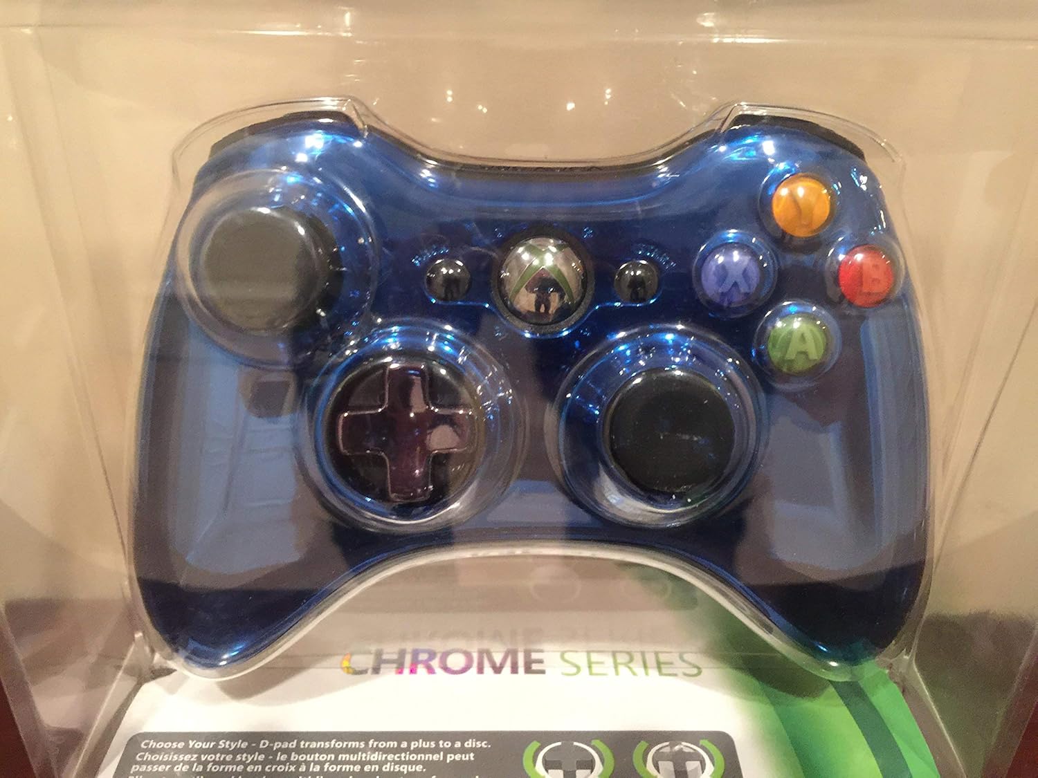 Xbox 360 Wireless Controller - Blue (Renewed) G780222