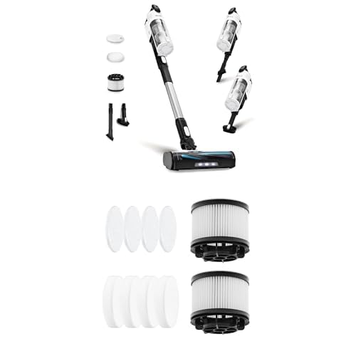 Cordless Stick Vacuum Cleaner with Tangle-Resistant Design, 50 Min Runtime N80748