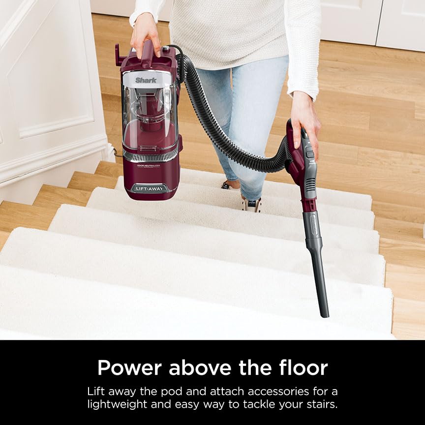 Upright Vacuum Cleaner for Home, Bagless, HEPA Filter Q241