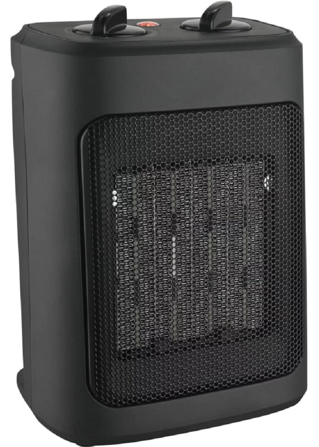 1500W Ceramic Fan-Forced Space Heater, Black K4631