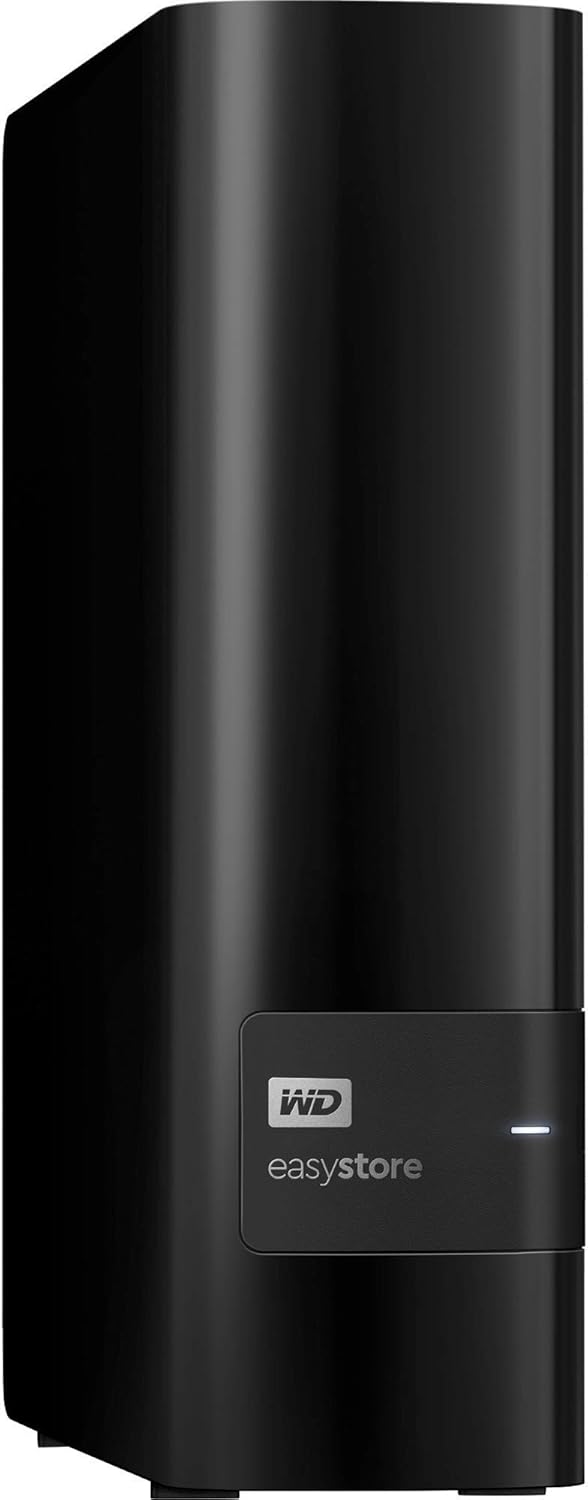 Western Digital 8TB EASYSTORE External HDD (WDBCKA0080HBK-NESN)