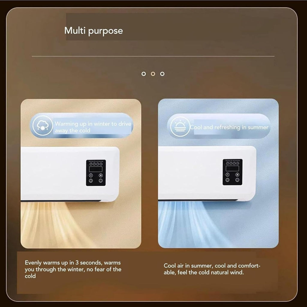 Ductless Mini Split AC/Heating System, Wall Mounted with Remote Control T1938