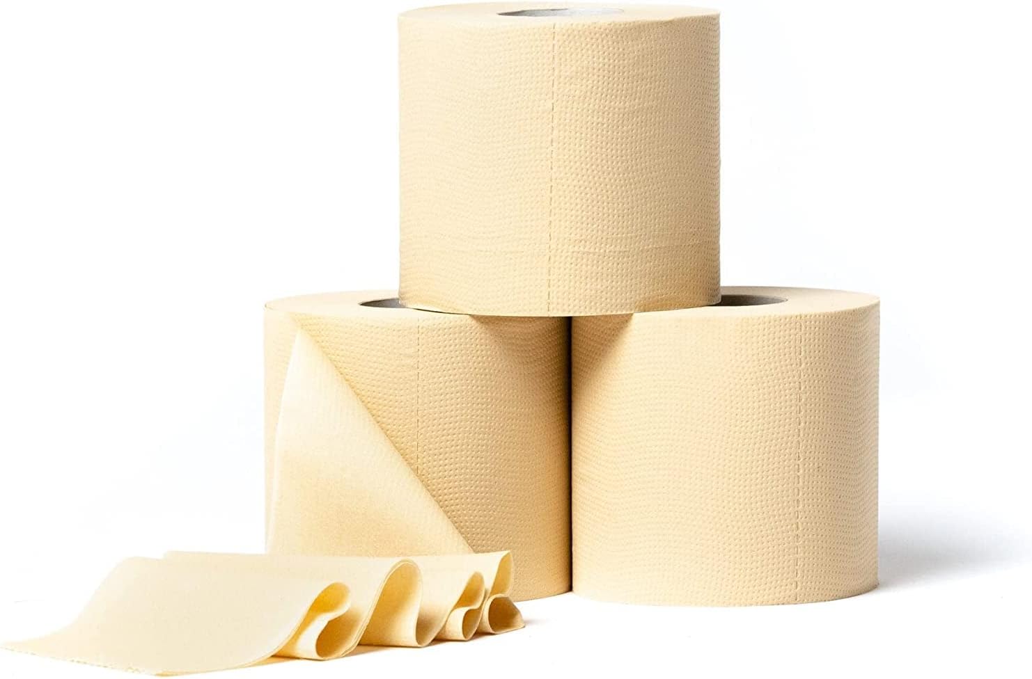 Bamboo Toilet Roll 48 Pack, 3 Ply, 300 Sheets, Plastic-Free B21059
