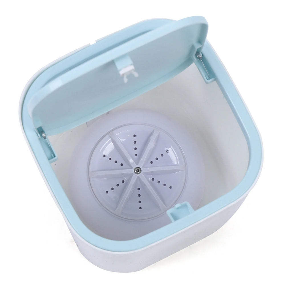 Portable Mini Washer 3.8L Compact Countertop Laundry Machine for Travel Camping Dorms H5108