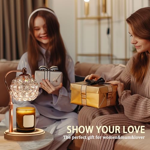 Candle Warmer Lamp with Timer, Adjustable Height and Dimmable V61695