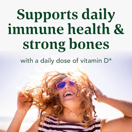 Vitamin D3 2000 IU Supplement for Immune and Bone Support, 90 Tablets U345306