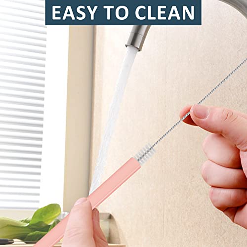 Replacement Straws for 19oz 24oz 32oz Water Bottle, 3pcs Reusable with Cleaning Brush N805