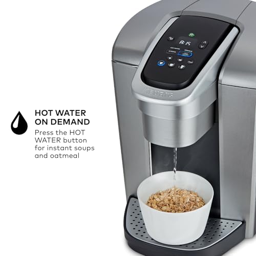 Single Serve K-Cup Pod Coffee Maker with Strength and Temperature Control V671355