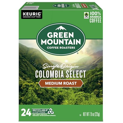 Half Caff Medium Roast Coffee Pods, 32 Count S1228