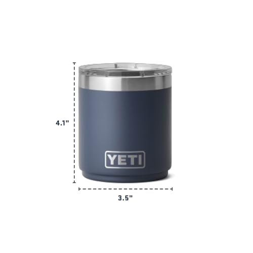 Vacuum Insulated Stainless Steel Stackable Lowball with Lid, 10 oz V4889